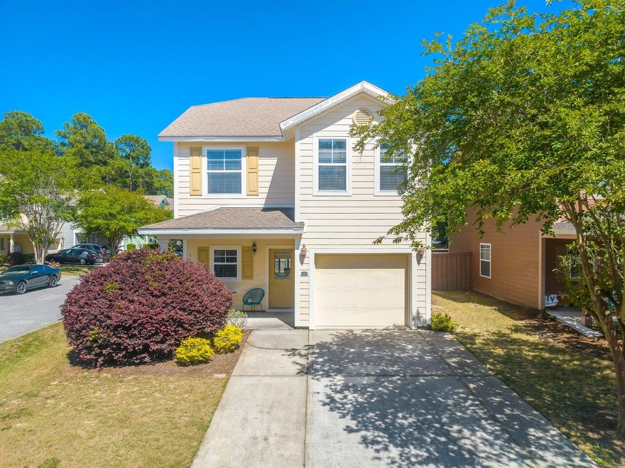 Welcome to this charming 3 bedroom, 2.5 bathroom home located in the desirable Santa Rosa Beach, FL. Situated on a corner lot, this property offers privacy in the outdoor space with a fenced-in yard. Enjoy the convenience of a community pool just steps away for those hot summer days. This home is perfect for those looking for a cozy retreat in a peaceful neighborhood. Don't miss out on the opportunity to make this house your new home.