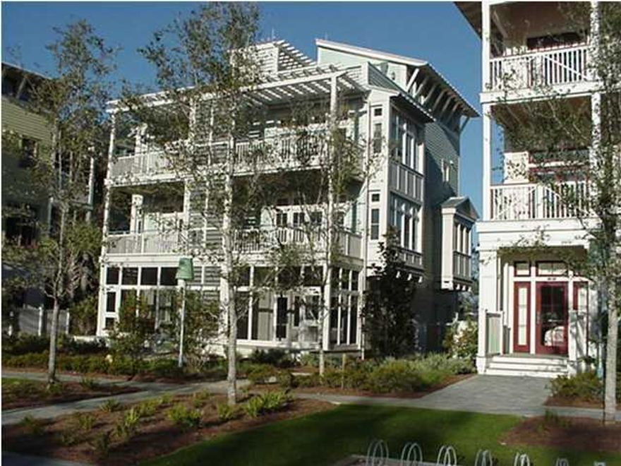 Come take a look at this fully furnished 2 bedroom 2 bathroom town center residence located on the southside of 30-A. Spacious floor plan with kitchen and living on second floor. Just a short stroll or bike ride away are great amenities that include tennis, shopping, biking, canoeing, hiking and kayaking. Don't miss out on this spectacular opportunity to join this outstanding community. Great 2nd home or rental opportunity.