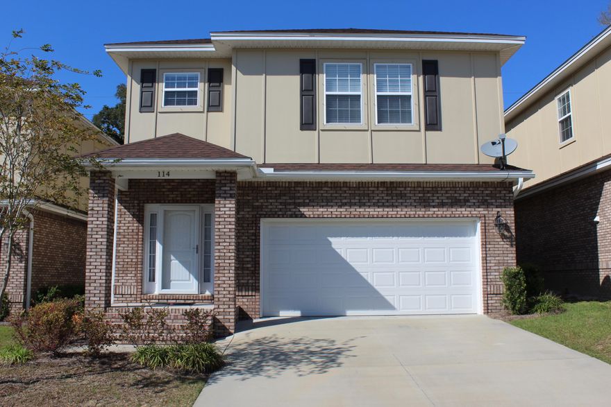 Like new SMART HOME in desirable, maintenance free community of Niceville! This modern 4 bedroom, 2.5 bath home has been meticulously maintained and is move-in ready! Featuring engineered hardwood floors on the main level, granite counters through out, stainless steel appliances, a spacious screened-in porch, & all bedrooms and large laundry area upstairs, this home has a very functional layout, yet is spacious enough for larger furniture without having wasted space! In addition to the high end builder finishes, this home also has an updated Ring doorbell & security system, a Nest thermostat, & lighting that can all be adjusted using your smartphone or tablet! Never worry about yard maintenance again as the HOA takes care of that! Located near the Turkey Creek nature trails, this home is