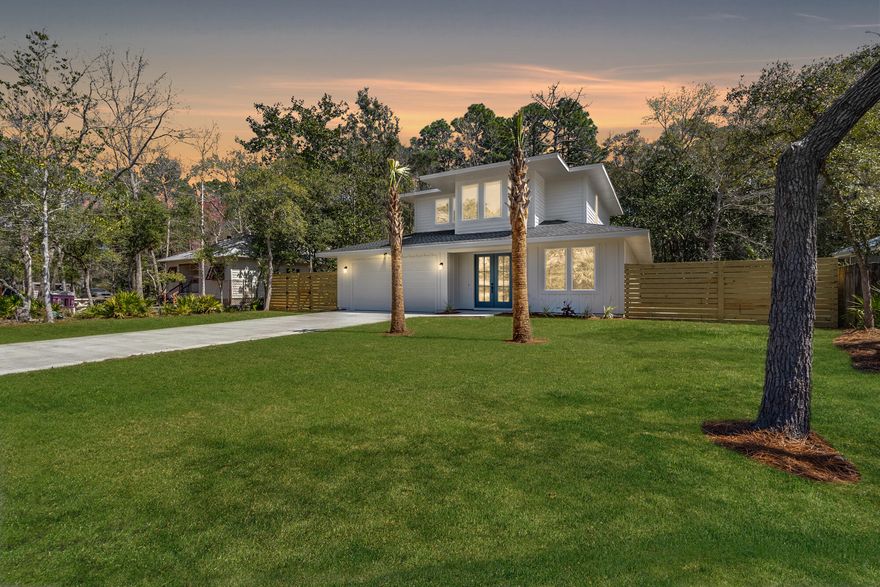 Step into this stunning new construction home in Freeport, Florida, where modern design meets timeless craftsmanship. This two-story, 4-bedroom, 3-bathroom beauty spans 2,200 square feet on a spacious quarter-acre lot and NO HOA.From the moment you walk in, you'll be captivated by the thoughtful details, including elegant trim work and a beautiful shiplap fireplace in the main living area. The kitchen is a chef's dream, featuring gorgeous countertops and a stylish backsplash.The master suite is a true retreat,  boasting a beautiful accent wall, his-and-hers closets, and a spa-like bathroom with a double vanity and dual shower heads. Every bedroom offers custom wood shelving in the closets, providing both charm and functionality. This home was designed with storage in mind, featuring a massive space under the stairs and a generous two-car garage with additional storage. A custom mudroom off the garage entrance adds convenience and organization to your daily routine.

Step outside to find a spacious backyard enclosed by a full privacy fence perfect for entertaining or unwinding. Even the exterior details shine, with beautifully stained porch ceilings adding a warm, inviting touch.

Don't miss the chance to see this incredible home for yourself. schedule your showing today!