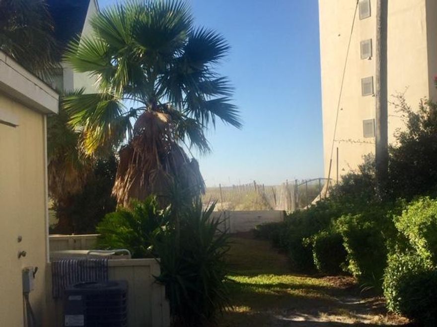 SOLD AS -IS. REHAB KITCHEN CABINETS AND PAINT. FULLY FURNISHED 1289 SQ FT 3 BEDROOM , 2 1/2 BATH TOWN HOME WITHIN 50 STEPS OF THE PRIVATE WHITE GULF BEACHES. CLOSE TO POOL AND TENNIS COURTS. WON'T FIND ANY 3 BEDROOM THIS CLOSE TO THE BEACH. WITH A LITTLE TOUCH UP, RENTALS SHOULD BE IN THE $30,000 + RANGE. CONVENIENTLY LOCATED ACROSS FROM BIG KAHUNA'S IN A FAMILY FRIENDLY QUAINT 14 ACRE 109 UNIT TOWN HOME COMMUNITY WITH 300' BEACH.