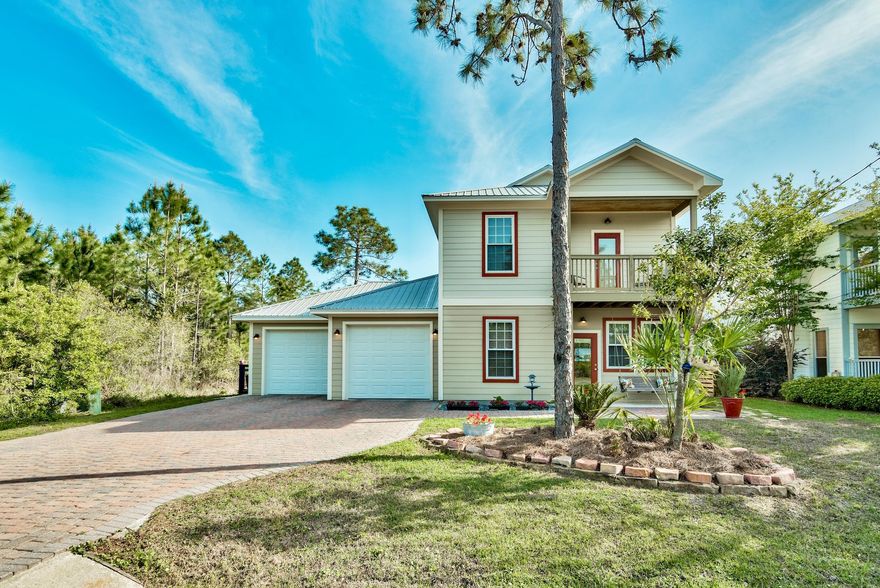 Act fast; this is a rare opportunity to purchase a well-appointed beach cottage in a highly desirable part of Santa Rosa Beach. Easily accessible and outside of an HOA, this immaculate two-story home is well-positioned on a massive private lot and will afford it's new owners easy access to both the bay and the beach. The fenced in backyard boasts ample room for expansion or even a private pool! Searching for a spot for your boat? This home has plenty of parking and an over-sized attached garage with two separate bays. As they are off-set, one could even be converted into an additional living area. Luxe interior appointments include hardwood and travertine flooring, a large kitchen with granite countertops, stainless steel appliances, and the option to have your laundry room upstairs or