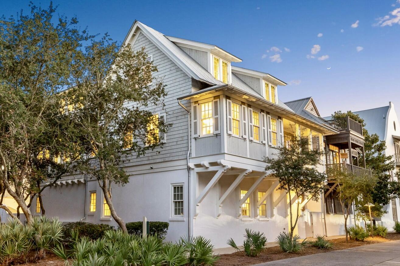 SELLER FINANCING OPTIONS AVAILABLE @ 4.95%. Welcome to 267 W. Water St, the premier vacation home in Rosemary Beach. This stunning Benecki built home, designed by TS Adams, is ideally located south of 30A, just steps away from Barbados Pool and a short walk to the shimmering turquoise waters of the Gulf of Mexico. Embrace luxury resort-style living with a St. Tropez-inspired private courtyard featuring a heated pool, fireplace, and outdoor dining area--truly an oasis for family living and entertainment. Step inside to discover stunning interiors that showcase the epitome of coastal luxury. Exquisite finishes throughout include Venetian plaster walls, reclaimed wood beams, and marble & limestone details. Stone floors and carefully selected fixtures add to the homes sophisticated ambiance. This thoughtfully designed home is spread across three levels. The first floor offers a convenient master suite, while the second floor features a lavish master suite with a private wood paneled den and two guest suites. The third floor is a haven for fun and entertaining with a bunk room, billiards room with wet bar, and theater. For additional space and privacy, a fully functional carriage house apartment sits atop the two-car garage, providing perfect accommodations for extended family or guests.

Situated on one of the largest lots south of 30A in Rosemary, this home offers the perfect blend of luxury, comfort and prime location for an unforgettable Rosemary Beach experience. Don't miss this rare opportunity to own your dream beach home - a true gem that won't last long. Your perfect Rosemary Beach home awaits!