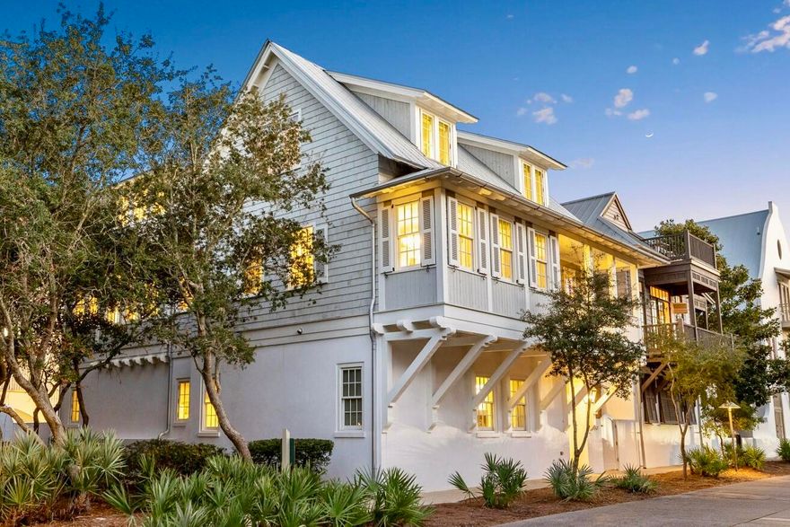 SELLER FINANCING OPTIONS AVAILABLE. Welcome to 267 W. Water St, the premier vacation home in Rosemary Beach. This stunning Benecki built home, designed by TS Adams, is ideally located south of 30A, just steps away from Barbados Pool and a short walk to the shimmering turquoise waters of the Gulf of Mexico. Embrace luxury resort-style living with a St. Tropez-inspired private courtyard featuring a heated pool, fireplace, and outdoor dining area--truly an oasis for family living and entertainment. Step inside to discover stunning interiors that showcase the epitome of coastal luxury. Exquisite finishes throughout include Venetian plaster walls, reclaimed wood beams, and marble & limestone details. Stone floors and carefully selected fixtures add to the homes sophisticated ambiance. This thoughtfully designed home is spread across three levels. The first floor offers a convenient master suite, while the second floor features a lavish master suite with a private wood paneled den and two guest suites. The third floor is a haven for fun and entertaining with a bunk room, billiards room with wet bar, and theater. For additional space and privacy, a fully functional carriage house apartment sits atop the two-car garage, providing perfect accommodations for extended family or guests.

Situated on one of the largest lots south of 30A in Rosemary, this home offers the perfect blend of luxury, comfort and prime location for an unforgettable Rosemary Beach experience. Don't miss this rare opportunity to own your dream beach home - a true gem that won't last long. Your perfect Rosemary Beach home awaits!