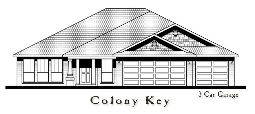 Ready for occupancy!! Beautiful 4 bed, 3 bath home with 3 car garage located in The Preserve in Milton just 30 minutes from downtown Pensacola and the white sand beaches. This home has 10 foot ceilings throughout the common areas including the family room kitchen and morning room, The kitchen is equipped with stainless steel appliances including DOUBLE OVENS and separate touchscreen cook top. The giant island opens to the family room and houses more storage.
The master suite comes complete with 2 walk in closets a trey ceiling and a spa like bathroom featuring a lovely tiled walk in shower with multiple shower heads.
With high end features like upgraded cabinets with soft close drawers, ,bullnose corners, 2x6 exterior walls, R-19 insulation and a 17 seer A/C.