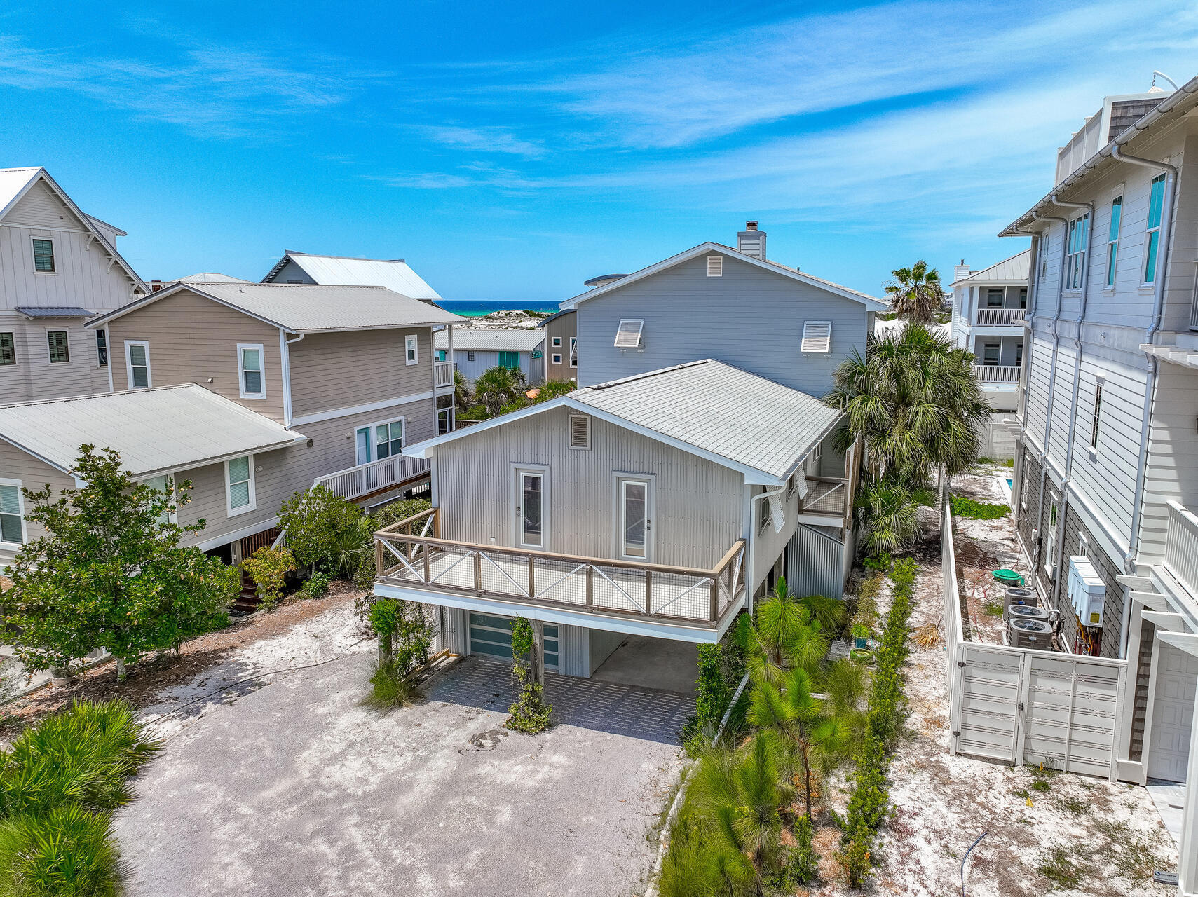Welcome to paradise in Grayton Beach! This charming 4-bedroom, 2-bath coastal retreat offers the ultimate beachside living experience just south of 30A. Enjoy Gulf views and immerse yourself in the serene beauty of Grayton Beach.Nestled in a prime location, this charming home boasts proximity to not just one, but two convenient beach accesses. Imagine waking up to the sound of gentle waves and stepping onto the pristine sands of Grayton Beach just moments from your doorstep. With Grayton Beach State Park flanking both its eastern and western borders, this property ensures an abundance of space for leisurely strolls along the coastline and unforgettable sunset views.This versatile property presents you with endless possibilities. Embrace your creative vision and renovate the existing home to match your unique style - preliminary plans from the owner are available to spark your inspiration. Alternatively, embark on a new journey by crafting your dream home from the ground up, taking full advantage of the incredible gulf views and the serene surroundings.
The allure of this property extends beyond its interiors. A beautiful pool, added in 2021, promises refreshing relaxation and outdoor enjoyment. Lounge by the poolside while basking in the warm Florida sun or entertain guests with unforgettable gatherings under the open sky. Brand new Rinnai tankless water heater, new electrical panel, newer roof with lots of life left on it, and newer ac system.
Grayton Beach is renowned for its relaxed yet vibrant atmosphere, offering a variety of dining, shopping, and entertainment options within easy reach. This home provides the perfect launchpad for exploring all that the area has to offer while also serving as a tranquil oasis for those seeking solitude and relaxation.
All information in this listing is believed to be correct, but please confirm any info that is important to you.