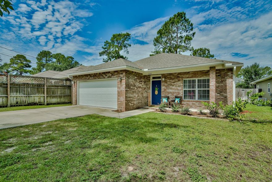 Location, Location, Location... Don't Miss The Opportunity On This Newer Built Home In Sought After Area of Niceville. This 3 Bedroom, 2 Bathroom Home Features A Open Floor Plan, Two Car Garage With Pull Down Attic Access, Screened-In Back Porch And A Large Fenced-In Yard With Irrigation System. Kitchen With Granite Counter Tops, Tiled Backsplash, Breakfast Bar And Stainless Steel Appliances. The Master Suite Includes A Double Vanity And Walk In Closet. Just Mins From The Eglin AFB, Dining, Shopping & Entertainment That Niceville Has To Offer And Just A Short Drive To The Beach. This Home Won't Last Long... Call Today To Arrange Your Private Viewing! As Always Buyer To Verify Square Footage, Dimensions, Lot Size & Any Other Information Deemed Important.