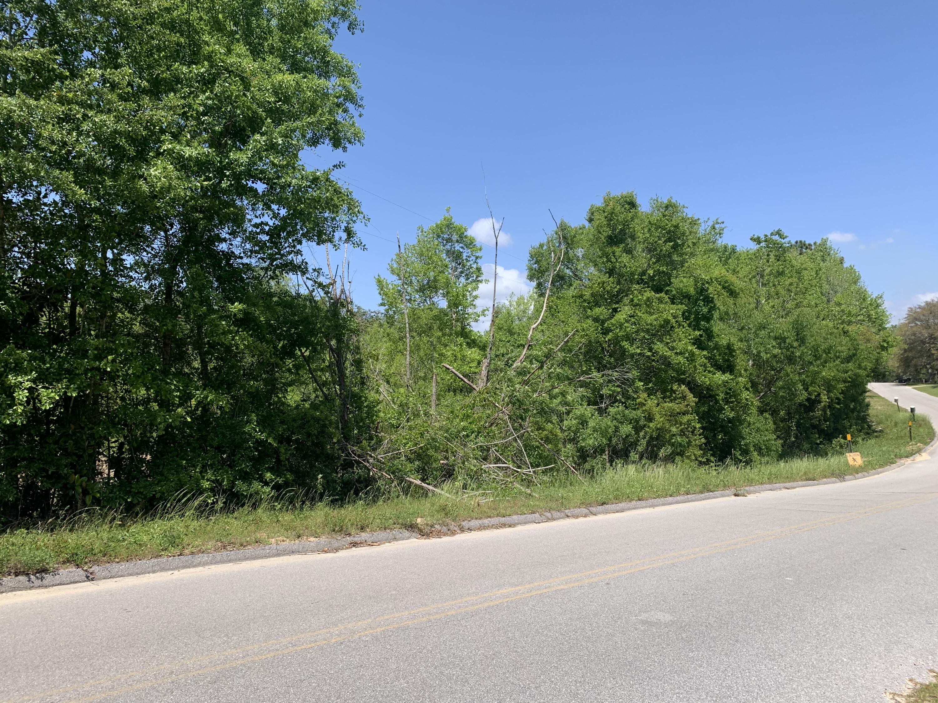 This lot has a view of the Creek Meander which has no boating access it is just private and you have no one behind you also it is a corner lot so only one neighbor. Paved road to lot. Northbay water, septic is required at this time. Waste Management and Cox are available. Close by are Eglin trails to use by Eglin rules of course. Call listing agent for any questions. Property had no survey as of yet.