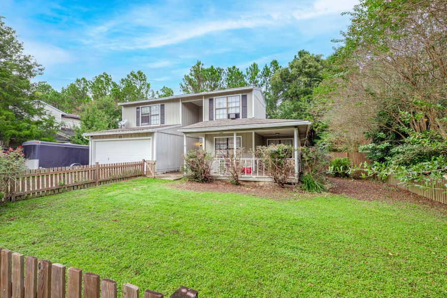 Enjoy your mornings with a cup of coffee on this homes large front porch! Very spacious, 4 bedroom, 3 bathroom, 2 story home. The downstairs has a large kitchen with plenty of cabinet space that connects to a spacious living room. Master bedroom and master bath are located on the first floor along with a guest bedroom. The additional bedrooms are located on the second floor. The large backyard is perfect for entertaining with a large covered deck and fully fenced yard. Great location in Crestview. Close to shops, restaurants, and I-10. Make your appointment today!