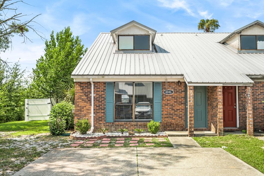Nestled in the heart of vibrant Panama City, Florida. This exceptional 2-story townhouse offers the perfect blend of modern convenience. With 2 bedrooms, 2 baths, and an inviting loft area on the second floor, this property provides ample space for comfortable living and entertaining. Being an end unit offers a larger lot size and more outdoor space.  Step inside and be greeted by an open-concept living area that seamlessly connects the living room, dining space, and kitchen. As you ascend to the second floor, you'll find the cozy loft area - a versatile space that can be used as a home office, relaxation zone, or even a guest area. The loft overlooks the lower level, enhancing the sense of openness and connectivity throughout the home.
