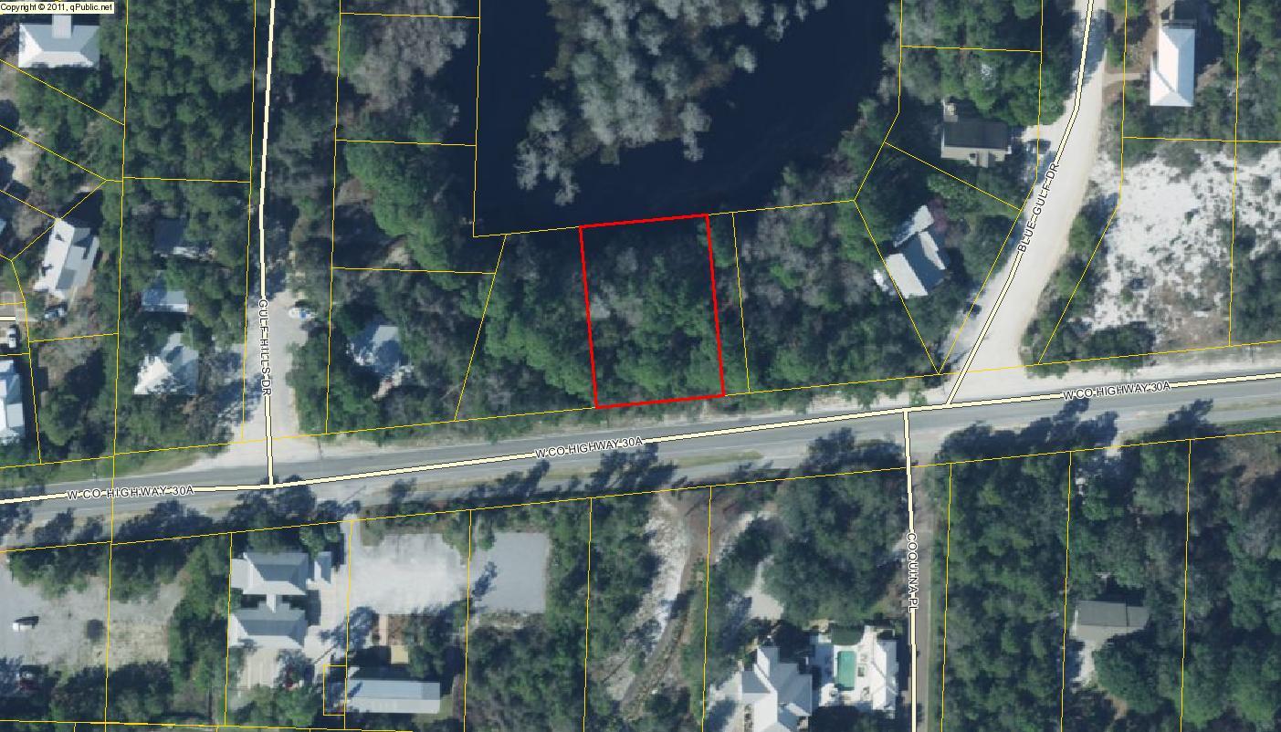 Perfectly positioned along Scenic Highway 30-A on Cypress Pond in Gulf Hills Estates, this lot is a must see for the savvy real estate investor or anyone interested in life along 30-A. Build your dream beach house in this residential subdivision located on the west end of 30-A in Blue Mountain Beach with no HOA or build out times. There are 77 residential parcels within this subdivision, currently with 20 single family homes built within Gulf Hills Estates and 57 vacant lots remaining for future home sites. Enjoy less than a 1 mile bike ride to the beautiful beaches of South Walton and being within close proximity to popular restaurants, shops, bike paths & scenic hiking trails!