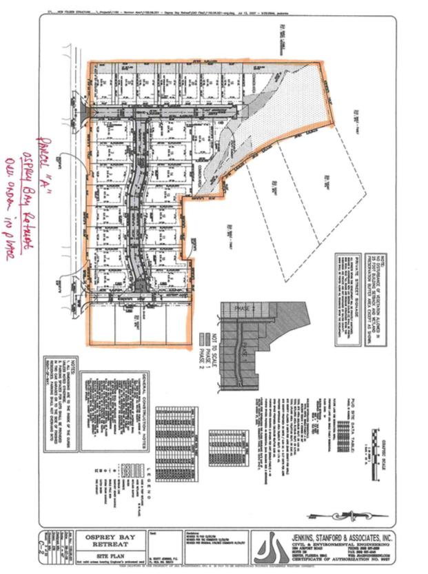 Development Property allowing for 34-36 Multi-Family Townhomes. Land is cleared and the Dev. Order is in process. Land can also provide for up to 24 Single Family homes. All surveys are complete and the wetlands study is in hand. Bring all offers.