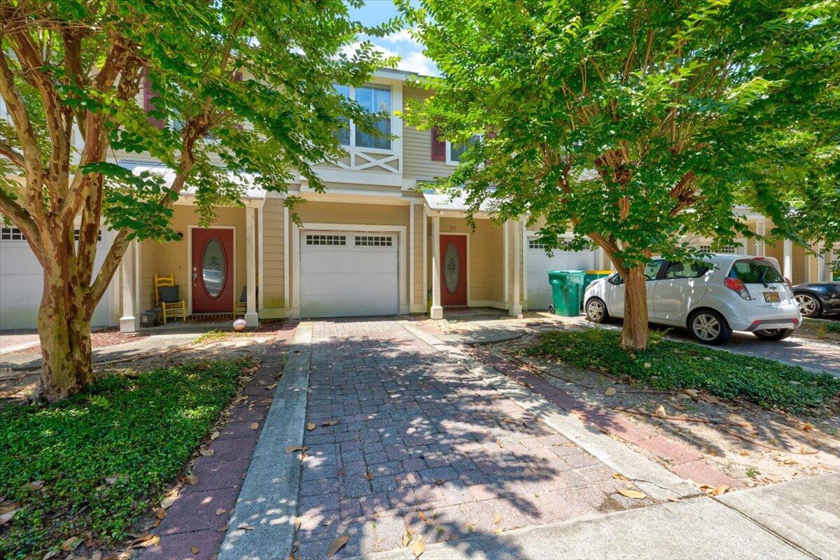 Located in the heart of Destin and minutes away from beautiful white sandy beaches, this charming 3 bedroom + 2 1/2 bathroom townhome features fresh neutral paint throughout, beautiful luxury vinyl flooring, 9 ft ceilings and large covered back patio. The spacious floorpan offers a downstairs open living room and dining area, kitchen with pantry and wood cabinets, half bathroom and a one car garage. Located upstairs, is the master bedroom with large walk-in closet and en suite bathroom, plus two additional bedrooms and a laundry closet. Enjoy all Destin has to offer and make this townhome yours today!