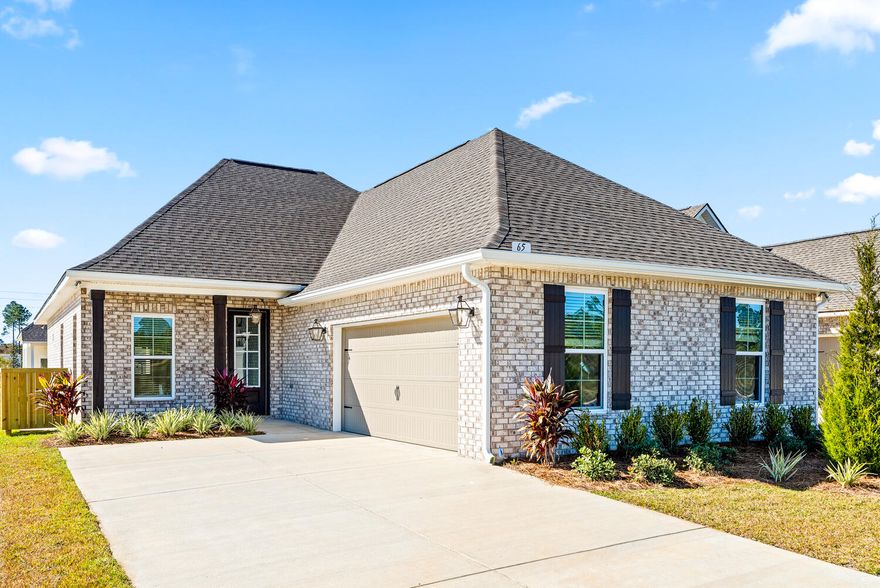 Awesome builder rate plus choice of FREE blinds OR fridge! Restrictions apply.The GAUGUIN III B in Natureview community offers a 4 bedroom, 2.5 bathroom open design. Upgrades added (list attached).Special Features: separate vanities, garden tub, separate custom tiled shower, and 2 walk-in closets in master bath, tray ceiling in master bed, kitchen island, walk-in pantry, drop zone with boot bench, covered porches, recessed lighting, crown molding, ceiling fans, framed mirrors in baths, smart connect WIFI thermostat, smoke and carbon monoxide detectors, landscaping, architectural 30-year shingles, flood lights, and more!Energy Efficient Features: water heater, electric kitchen appliance package, vinyl low E windows, and more! Energy Star Partner.