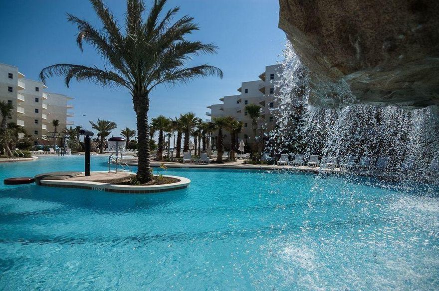 Currently one of two available options in the highly desirable Waterscape resort. This 2br with bunk area condo has been recently painted and completely furnished with new furniture and accessories. The current owner doesn't rent it and shows well. Similar units generate between 38 and 45k of rental income.