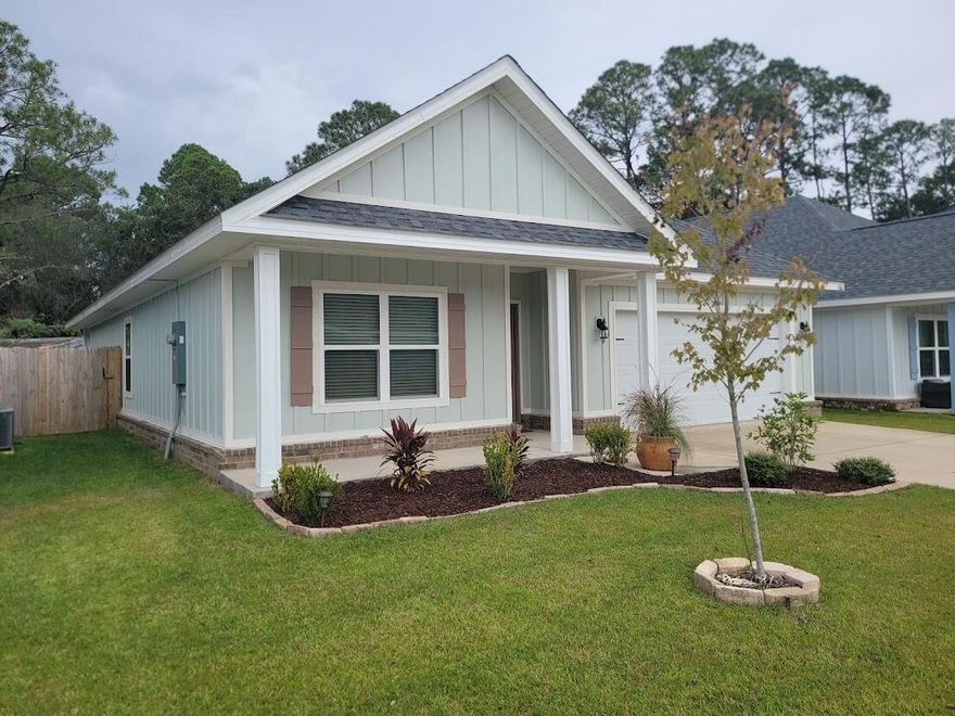 Almost brand new 4 bedroom 2 bath home. Open floor plan, fenced yard. No pets ever in house.