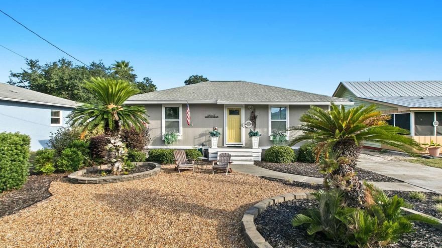 Charming 3-bedroom, 2-bathroom Beach House located on the desirable West End of Panama City Beach offers the perfect blend of modern updates and coastal charm. Located only .4 miles to Public Beach Access! Being situated in a quiet golf cart friendly neighborhood makes this property an idyllic retreat for you and your family or a perfect opportunity to generate extra income as a vacation rental. 2016 renovations include updating and replacing all the windows, doors, plumbing, electrical system, walls, floors, and appliances! Make this adorable beach house your own and embrace the coastal lifestyle you've always dreamed of.