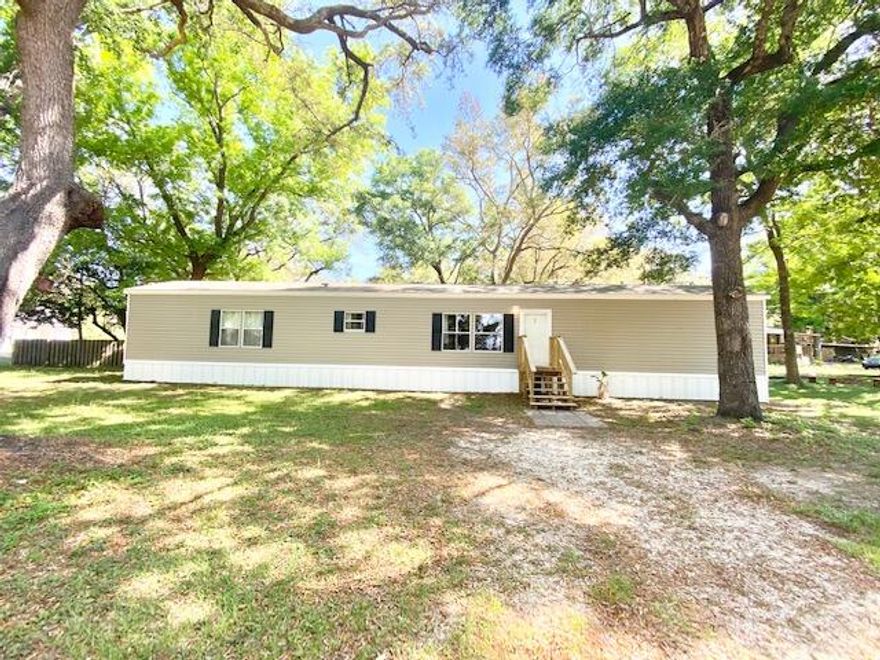 *Available January 7th!!***No pets**This modular home has 3 BR/2 BA and has a huge storage building in the back yard. The yard is mostly fenced. Surrounding parcels/acreage to west and north belong to Eglin Air force Base making a quiet and wooded location less than 10 minutes to Mid-Bay Bridge and all the resort amenities Destin has to offer. Obligo: ***Cut the Upfront Costs  Move In Without a Security Deposit!***
We've partnered with Obligo to help qualified renters save money when it matters most.

*All pets are registered via pet screening, and all assistance animals are verified through the same screening process.**

**Carpet cleaning (if applicable) & Admin Fee charged **

Tenant to verify all data. Please contact Sound Choice Real Estate to schedule a showing- 850-389-8533.

***Approval is based on several factors as follows***
- Rental History and Verification
- Employment History and Verification
- Credit History
- Criminal Background & Terrorist Database Check
- Pet Verification
