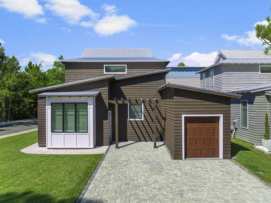 Welcome to 45 Edens Landing Cir in beautiful Santa Rosa Beach, FL! This brand new home offers a comfortable and inviting living space with 3 bedrooms, 2.5 bathrooms complete with modern cabinetry and fixtures. Nicely situated on a corner lot of Edens Landing community. Enjoy the convenience of a community pool, perfect for cooling off on those warm summer days. Nature enthusiasts will appreciate the proximity to Edens State Park, where you can explore the natural beauty of the area. Seagrove public beach access a few miles south and Seaside and surrounding areas close by! Whether you're looking for a permanent residence or a vacation getaway, 45 Edens Landing Cir offers the perfect balance of comfort and convenience. Don't miss out on this opportunity to make this house your home!