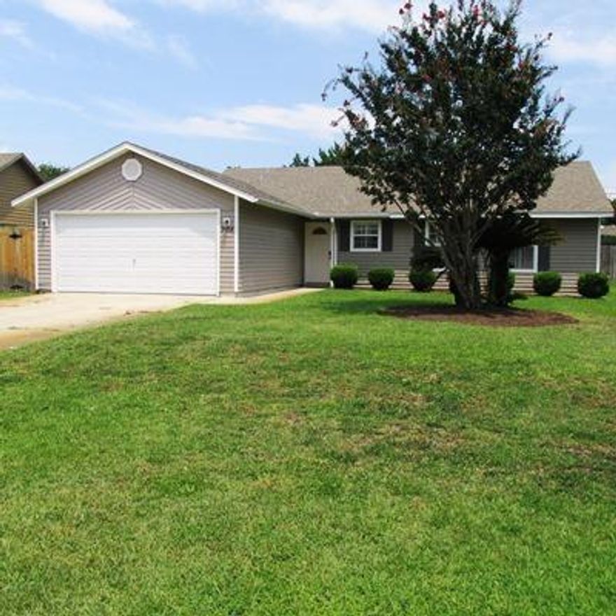 You will adore this unfurnished 3BD/2BA rental home in Destin. Located in Kel-Aire Gardens, this beautifully updated home features a mixture of flooring styles which includes hardwood, tile and carpet, an open floor plan and a bonus sunroom. The kitchen overlooks the living room and has been outfitted with granite countertops and stainless steel appliances. The master bedroom is large and offers a spacious walk-in closet to accommodate storage needs. Outside you will find a beautiful, crystal blue pool and plenty of yard space for pets to play. Pool and Lawn Service is included in the rent and an ''as is'' washer/dryer have been installed for additional convenience. This home also features additional parking adequate for a boat.