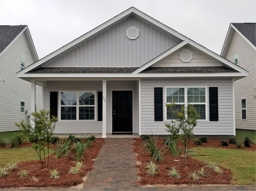 READY FOR MOVE IN: INCLUDES WASHER,DRYER, BLINDS AND REFRIGERATOR.
Hurry before sold out ! Schooner Landing is in CLOSEOUT and expected to be sold out by Sept 2018.
Closing cost incentive provided using builders preferred lender.
The Porter plan has 3 bedrooms, 2 bathrooms and a two car garage. Very Open Floorplan. Large Island in kitchen. Separate Tub and 5ft fiberglass Shower in Master Bath. Luxury Vinyl Plank Flooring in all rooms except bedrooms.
Monthly HOA fees of $ 295 INCLUDE: Over 200 Cable channels, Access to all pools, 24hour gym, Clubhouse, Movie Theatre, Tennis and Basketball Court, Playground, Bay Club with Fishing Pier. HOA in Schooner Landing also INCLUDES a full landscaping program. Every Yard is Maintained- Cut, fertilized, mulched, irrigation included