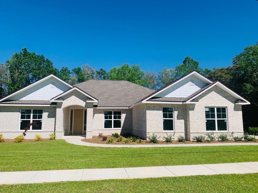 Welcome to 5384 Wyndell Circle, located in the beautiful community of Homewood Estates CUSTOM BUILT.Completed April 2019. TREYED CEILING WITH RUSTIC WOOD. LAMINATE WOOD FLOORING THROUGHOUT MAIN LIVING AREAS- WALK IN TILE SHOWER WITH FRAMELESS GLASS SURROUND- LARGE SOAKING TUB- HUGE ISLAND WITH SEATING, DOUBLE VANITIES IN BOTH BATHROOMS- OVERSIZED SIDE ENTRY GARAGE CUSTOM KITCHEN- GRANITE COUNTERTOPS- STAINLESS STEEL APPLIANCES. NOT YOUR COOKIE CUTTER NEW CONSTRUCTION HOUSE