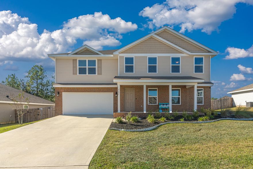 Looking for space? This 5 bedroom, 3.5 bath has over 4000 sf and is ideally located south of I10 and minutes from bases! This home features an open floorplan with master bedroom downstairs and additional bedrooms upstairs. There is a flex room when you enter the home that would make for an amazing office! Heading further into the home and you are greeted into an oversized living room with views of the fully fenced backyard. The stunning kitchen features a large island, pantry, ample cabinet space, and stainless steel applicances. The remaining bedrooms upstairs are all generously sized as well as a huge bonus area that can easily be turned into another family room or game room.  Set your showing today! Buyer to verify all facts deemed important.