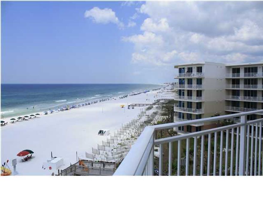 The best of Fort Walton Beach's resort condos on 490' of spectacular beachfront! A500 is the primo end unit, furnished and a rental grossing $52,418.52 in 2011; $70,550 in 2012 and $63,798 in 2013; $69,018 in 2014, $73,055 in 2015 and a large 5th floor 1,519 sf, premier southern most gulf front 3br/3.5ba w/bunks unit in Building A (East building)with large balcony facing the due south to the sugar white sand beaches and emerald green waters of the Gulf of Mexico. Like type units gross between $55K-$60K on onsite rental program. Sure to please, this is the only property with this level of amenities, large beach front, dune crossovers with 4 freshwater showers, 2 foot washing stations leading up to a spectacular split level courtyard with