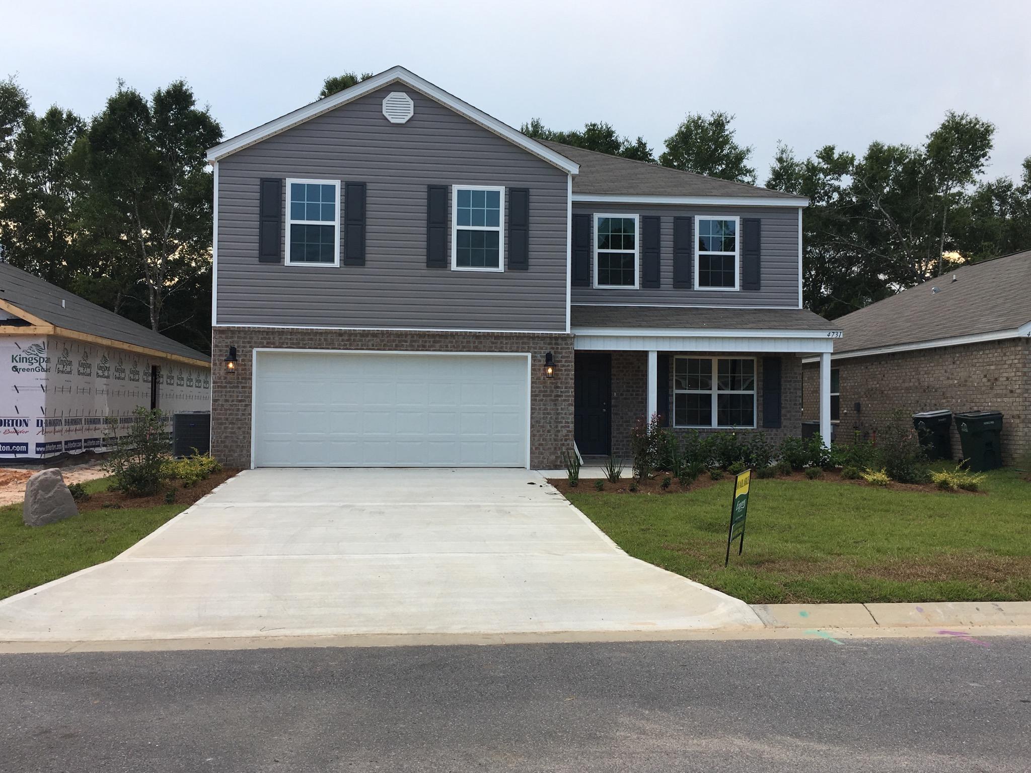 If you are looking for a great value for your money, the Galen plan is it! This 2 story home is perfect for your entertaining and family needs. The downstairs has a huge great room with kitchen that overlooks the room. The kitchen features a nice size pantry & Frigidaire appliances with a large island bar. The home also features a flex room downstairs which could be used for formal dining, living, study or play room. Walk upstairs to find all 4 bedrooms. The spacious owner's suite offers complete privacy from the other bedrooms and features a large bathroom with double vanities, a 5' shower, and large walk in closet. The 3 remaining bedrooms are sized with a growing family in mind. Exterior is brick and vinyl siding.. Available first of year.