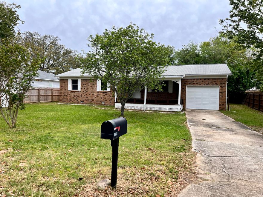 Beautiful home with great outdoor space located in Midway!  Seller to replace roof before closing.  This 3 bedroom / 2 bath home showcases spacious outdoor areas including a large backyard and covered front porch, perfect for enjoying a cup of coffee in the morning or entertaining guests.  The interior features a living room that opens into the dining area. The kitchen includes ample counter space & cabinetry, along with a view of the backyard.  Each bedroom has carpet and the owner's suite has its own bathroom.  The garage also features a laundry area & abundant storage space.  The shed in the backyard has wood rot & holds no value for the property.  The property is located within walking distance of the Woodlawn Beach boat ramp and about 15 minute drive from Navarre & Tiger Point areas.