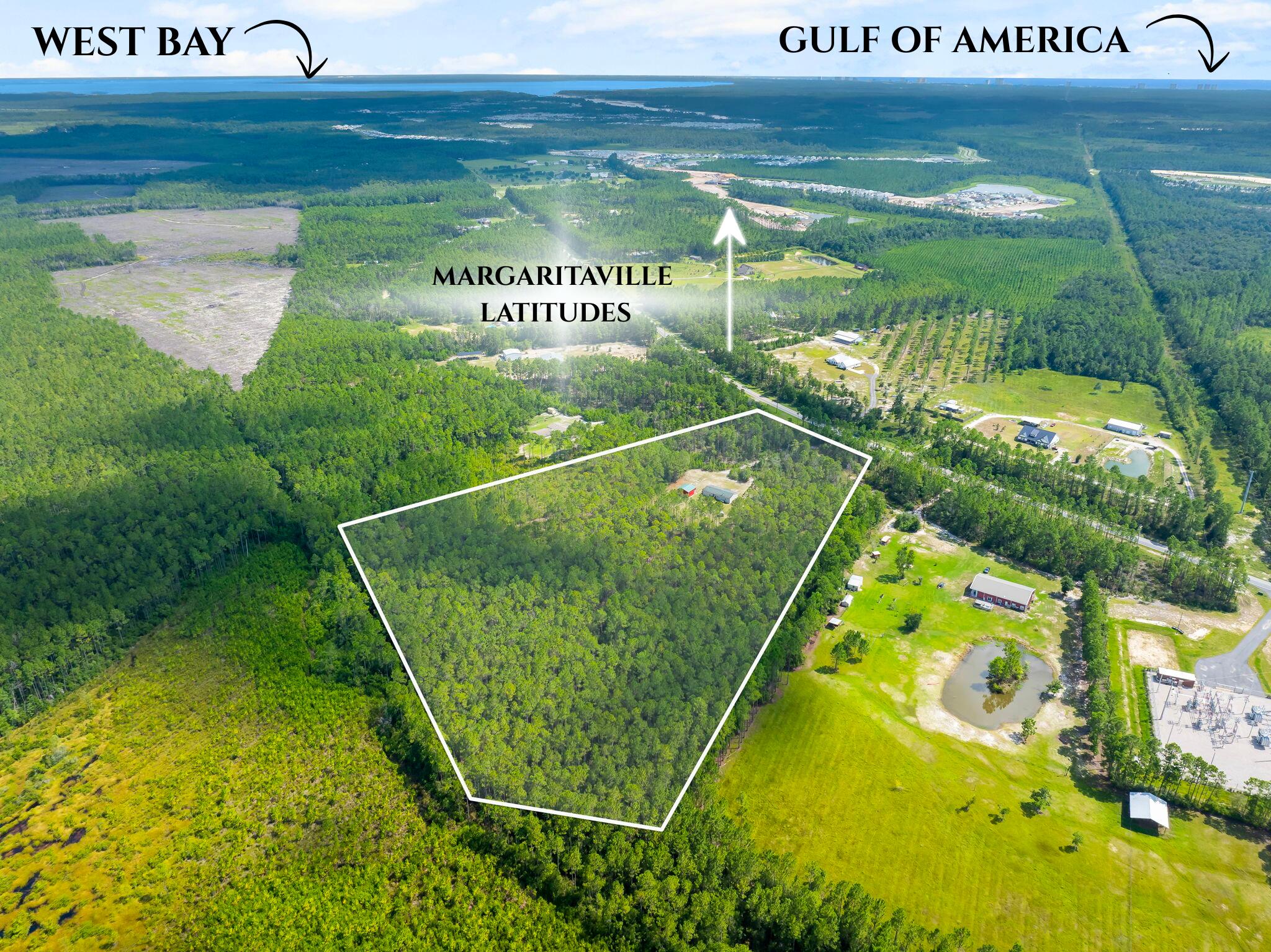 Prime development opportunity in Panama City Beach. This property offers future land use approved as Village Center, ideal for mixed-use residential and commercial projects. Positioned near the exploding Margaritaville Latitudes community, it sits directly in the path of growth. The location is unbeatable: just 10 miles to the beaches of Panama City Beach, a quick 10-minute drive to Pier Park, and only 15 minutes to Northwest Florida Beaches International Airport (ECP). The site is also convenient to the new FSU Health / Tallahassee Memorial teaching hospital under construction, adding major value for long-term development and investment potential. This parcel offers a rare chance to secure land in one of the fastest-growing corridors of Bay County.