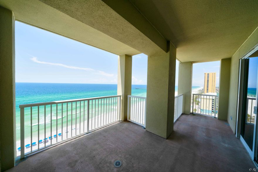 Here it is ! The most desired Resort and stack in Grand Panama Beach Resort. Tower 1- 1301. 3bed 2bath with bunks. Large balcony with the West sunset side. Non Rental and in immaculate condition. HVAC replaced July 2020.All ceramic flooring throughout , no carpet or tile anywhere. This condo feels like home. 13th floor is a great level to maximize the stunning Gulf and Sunset Views. Grand Panama Luxury Beach Resort a Homeowner Owned Resort . Onsite General Store. 2 pools, hot tubs , children's pool, tiki bar for food and refreshments. New soon to open onsite bistro offering sit down eating food, beverages beer and wine. Large Fitness facility . Owners Library, Covered Parking galore, Grand Panama Beach Resort Has it all.