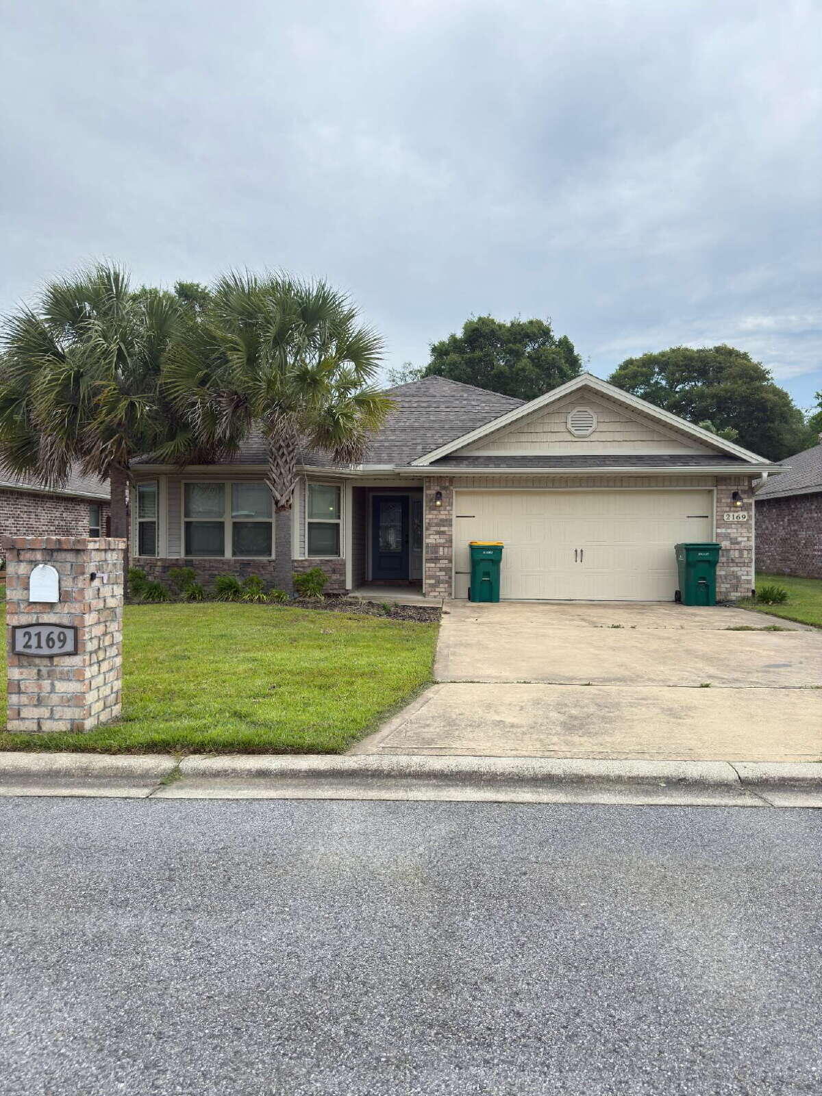 Indulge in the coastal charm and comfort of 2169 Wyatt Way, nestled in the serene surroundings of Fort Walton Beach, FL. This beautifully spacious 2131 sq ft home boasts four generously sized bedrooms, perfect for hosting family and friends. With two full bathrooms, mornings are a breeze, offering convenience and privacy for everyone. The open and inviting layout provides ample space for both relaxation and entertainment, making it ideal for gatherings or quiet evenings in. Natural light floods through the large windows, highlighting the home's welcoming ambiance and creating a bright, airy atmosphere. Located in a vibrant community, you're just moments away from the pristine beaches and local attractions that make Fort Walton Beach a coveted destination.