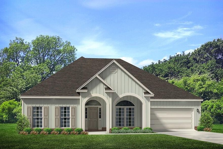 The McKenzie open design, 5 bedroom, 3 bath, formal dining rm, trey ceilings gives an elegant & stunning look. Kitchen features an island, beautiful granite, undermount sink, stainless smoothtop range, built in microwave, quiet dishwasher & large pantry.  Spacious bedroom-1 & the adjoining bath is gorgeous. Granite double vanity, undermont sinks, garden tub & 5' shower.  The most up to date EVP wood look flooring throughout with Frieze carpet in the bedrooms.  The Smart Home 'Connect' System includes your video/camera doorbell, keyless entry and much more. Desirable & very durable Hardie exterior completes this stylish upscale home. Located in one of the fast growing North Crestview locations.