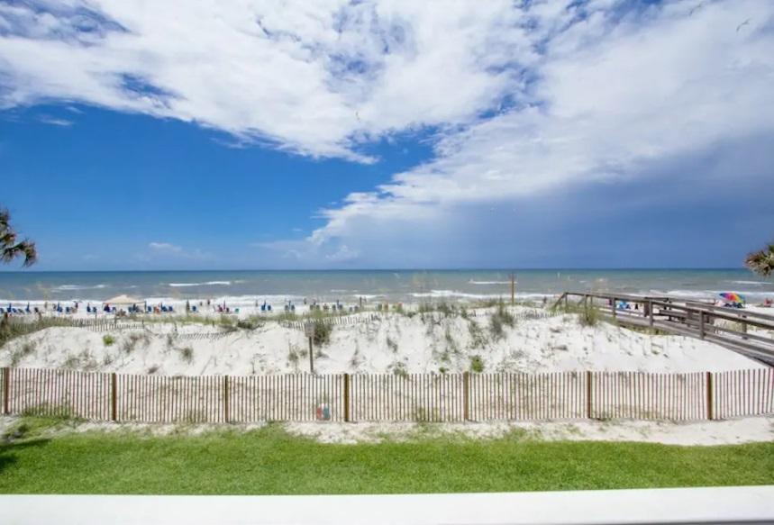 Rare Opportunity to own in Vista Del Mar on Okaloosa Island. Gulf front two bedroom Condominium located directly on the Gulf of Mexico. Fully furnished and Rental Ready, just bring your flip flops! Step off your patio, cross your grassy yard, and in a few strides you will reach a path to the Beach. Kitchen has been updated with Stainless Steel Appliances and unit features tile flooring for ease of maintenance. After a day on the beach, relax on comfy sofas and watch a movie or sit in the shade on the patio and breathe therapeutic salt air. Fall asleep listening to the waves of the Gulf ending a perfect day! 2018 GROSS INCOME $31,590.39 & 2017 GROSS INCOME $40,708.31. Buffet/hutch in living room does not convey.