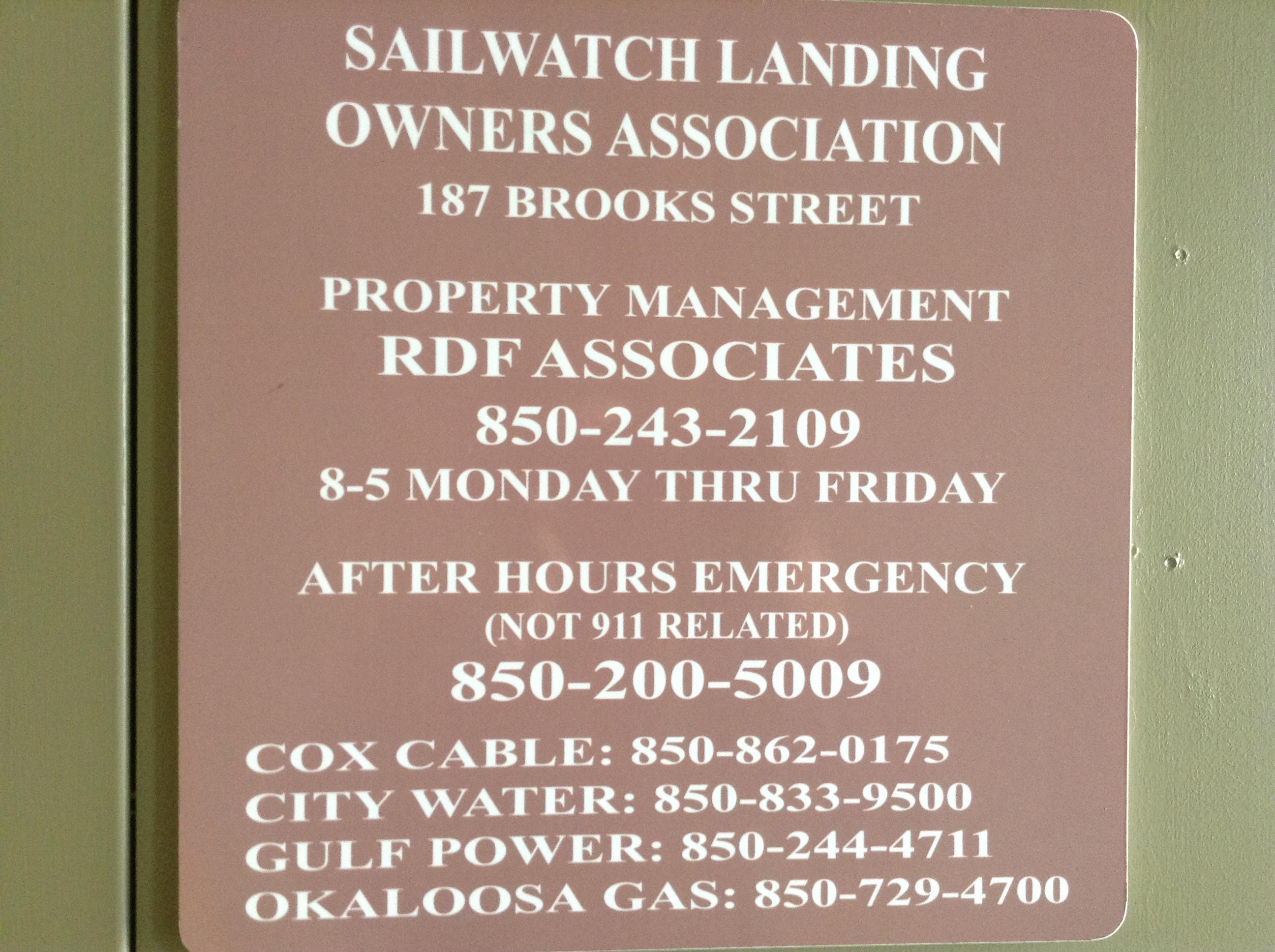 SAILWATCH LANDING - Residential