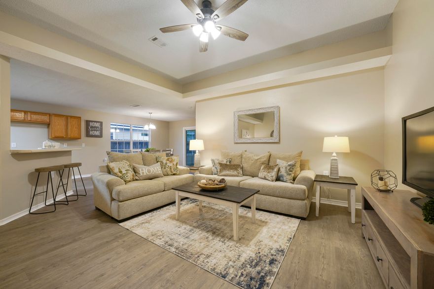 Come see this 3BR/2BA home in the desirable Newcastle Place subdivision! Conveniently located off Nine Mile Rd, this newly renovated home features a newer roof (2021), new paint and LVP throughout, oversized corner lot, and open floor plan. Walking in the front door you'll be greeted by a beautiful foyer that leads you to the large family room with 12-foot ceilings. The open concept allows for plenty of light throughout the home. With a split floor plan, the master suite is a private oasis on the opposite side of the home, away from the 2 other guest bedrooms. Master bath features a new double-sink vanity, a large garden tub, and spacious walk-in closet.The guest bedrooms share a bathroom and linen closet.