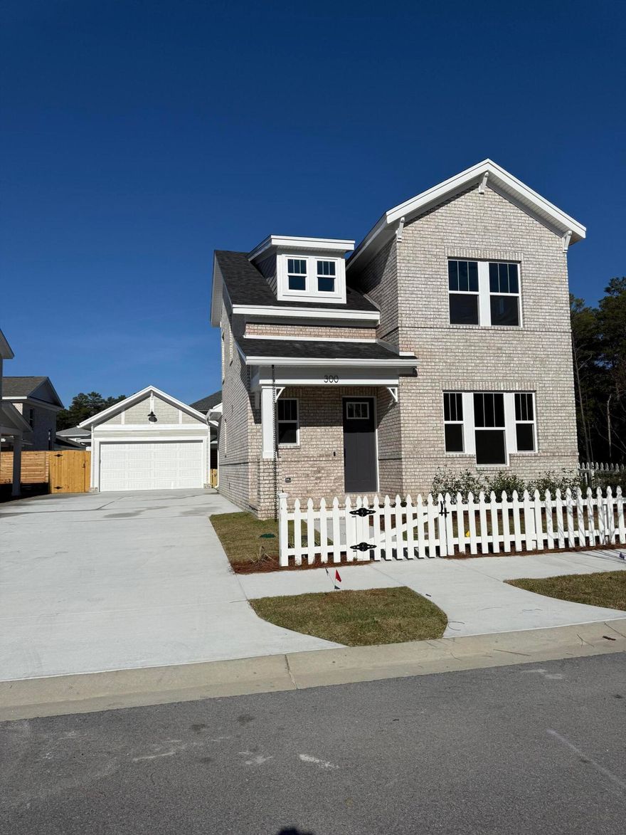 Welcome to The JASMIN  D Plan , in the highly, sought after Ph 7 Deer Moss Creek, The Brookfield subdivision. 4 bedrooms, 2.5 bath & a 2 car garage. Seller pays 1 % towards total closing costs Plus, 20K anywhere money for rate buy down, closing or price reduction.  0pen floorplan for living and dining.  The kitchen boasts white, shaker wood cabinets, Michealangelo white quartz counters, apron front sink,  SS  appliances., gas range and large kitchen island. Butlers pantry w/ microwave.  The primary suit is located on the 1st floor, w/ a melamine custom tailored shelves in the walk in closet. Three, additional bedrooms upstairs.  LVP flooring runs through out the home with tile in the wet rooms.  DMC is a masterplan community complete w/ a pool,, clubhouse, children park, basketball ct, gazebos and scenic walking trails. Est completion Aug/Sept.