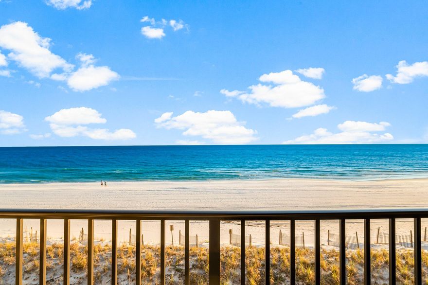 Beachfront Living at its Finest!Discover the perfect blend of luxury, comfort, and investment potential with this rare 3-bedroom, 3-bath Gulf-front condo in Emerald Towers West on Okaloosa Island. This spacious and beautifully designed unit offers stunning, unobstructed views of the Gulf and direct beach access, making it ideal as a vacation retreat, primary residence, or rental income generator for investors.Inside, the open-concept floor plan is bathed in natural light, featuring elegant leather furnishings in the living area, a TV with a home theater system, and a private balcony to enjoy the serene coastal ambiance. The fully equipped kitchen boasts gorgeous granite countertops, ample cabinetry, and everything you need to prepare meals for family and guests. The primary suite is a true oasis with breathtaking Gulf views, private balcony access, and an en-suite bath. Two additional bedrooms and bathrooms offer plenty of space and comfort. This unit is fully furnished and ready for you or your rental guests to move in and enjoy.
Emerald Towers West is a low-density, boutique condo complex with only 44 units, offering privacy and exclusivity. The complex includes beach access, a heated swimming pool, and a robust HOA that funds a professional reserve study, with HOA fees covering cable TV and high-speed internet.
The building underwent a comprehensive remodel in 2017, including stucco and railings restoration, waterproofing, and structural balcony enhancements, ensuring long-term durability and appeal.
Situated on the quiet west end of Okaloosa Island, this condo is still conveniently close to downtown Fort Walton Beach, the popular Boardwalk, and a short drive to Destin's HarborWalk Village and Crab Island. Okaloosa Island is known for its vibrant entertainment, pristine beaches, summer fireworks, and top-rated dining, including "The Gulf" and "AJ's Oyster Shanty."
Don't miss your chance to own this Emerald Coast gemschedule your showing today and experience the ultimate beachfront lifestyle!

