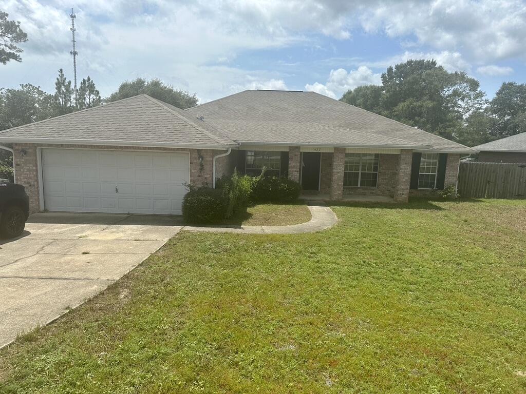 Large 4 BD/2Bath home with flex room and no carpet in Old Bethel Estates PH II. This home boasts vaulted ceilings as well as a wood burning fireplace. The kitchen has granite countertops and newer cabinets, stainless steel appliances as well as a pantry and eat in kitchen area. Primary bedroom suite has a large spacious bath with garden tub and walk in shower. Solar panels keep your utilities to a minimum. A New privacy fence recently installed encloses the large back yard. Pets considered on a case by case basis with a nonrefundable fee.