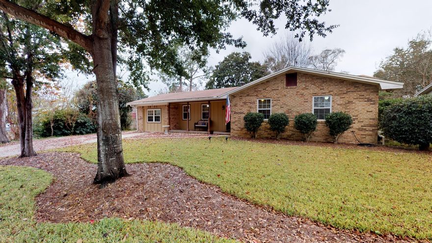 **Seller will pay for title and provide a 13 month HWA Home Warranty!!** This 4 bedroom and 3 full bathroom home has everything you need all on one level. The kitchen is equipped with dark cabinets, neutral granite countertops, an oversized breakfast bar and a full appliance package. It is open to both the dining and family rooms, perfect for entertaining. One side of the home includes the spacious master suite and 2 additional bedrooms, while the other side has one bedroom and 1 full bath. This split floor plan allows for the perfect amount of privacy for your teenager, mother-in-law, or any other guest(s). The outdoor living space features a wood deck overlooking a large fenced backyard, perfect for a pool! Seller prefers a closing date of 3/28/2019.