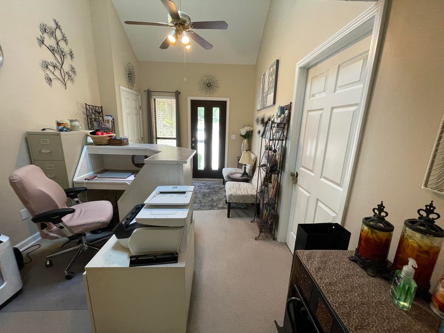 This office is located in a weel maintained office park with easy access to Hurlburt A.F.B., Navarre, Fort Walton and Destin. The office is improved with a reception area, three individual offices and a bathroom.