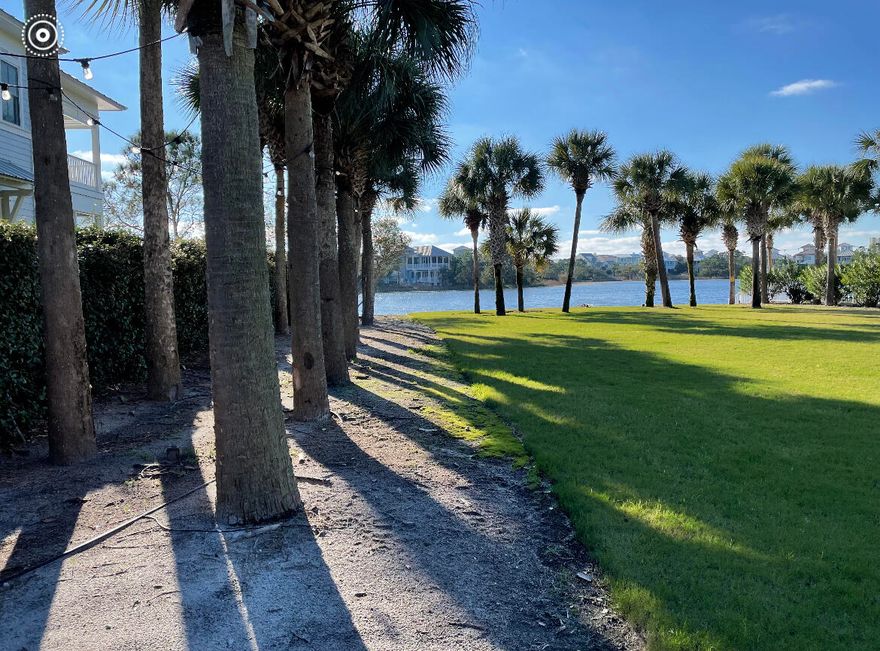 Great lot on Lake Carillon - close to the East Side Pool on Lake Carillon and Gulf of Mexico walkover #7.  Don't miss out on one of the few remaining lots on Lake Carillon. The lot next to this one (425 Lakefront - MLS 888520), is also for sale for $725,000 as well or $1,400,000 for both.