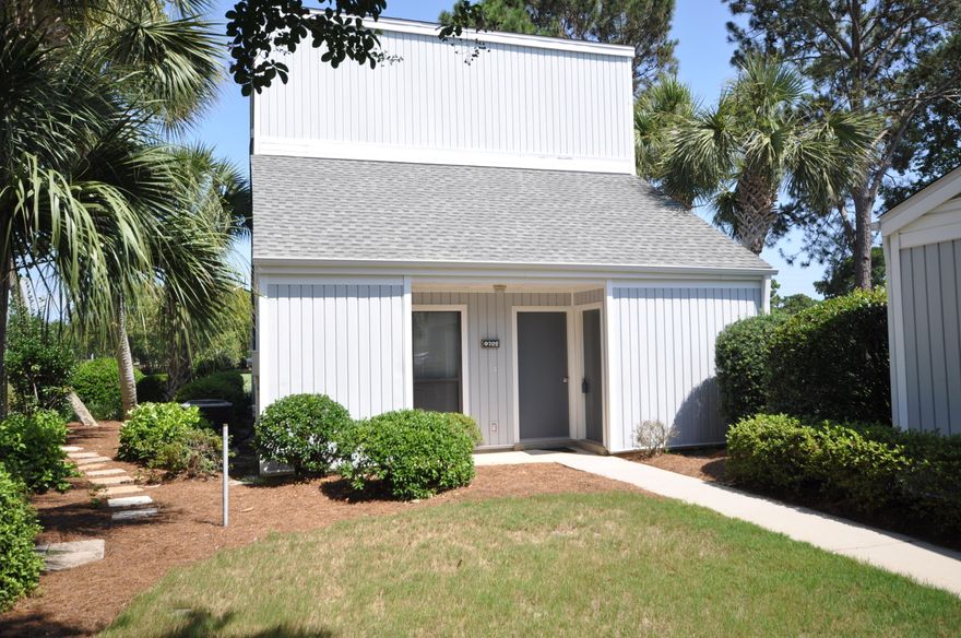This unique condominium is actually a detached 2-story home located on the bayside of Sandestin near the Linkside Conference Center and Sunset Bay Cafe. The main floor has been expanded by enclosing one of the porches and converting it into an extra room with sliding doors leading to the back patio which overlooks the 17th fairway of Links Golf Course. The original half bath has also been converted into a full size bath. The master bedroom with private bath and balcony as well as the guest bedroom and full bath are located on the 2nd floor. With a little love, this home would be perfect for a full time residence, vacation home, or a rental property. Offered fully furnished and is in a rental capable neighborhood. Sandpiper Village fees cover insurance on building/exterior, landscaping, irrigation, pest control, termite bond and upkeep of common grounds. SOA fees cover security, grounds keeping, trash pickup, basic cable, and 2 community pools.

As an introduction to the Sandestin lifestyle, we invite our new owners to explore some of the amenities that make Sandestin special. The listing brokerage and seller(s) are presenting the buyer(s) of this property with a golf foursome at one of our three championship courses, an introductory membership at the unrivaled Burnt Pine Golf Club, one spa service up to $100 in value, and (2) 90-minute rounds of court time at Sandestin Tennis.

Sandestin Golf and Beach Resort is a major destination for all seasons and all ages, and has been named the #1 resort on Florida's Emerald Coast. This magical resort spanning over 2,000 acres is comprised of over 70 unique neighborhoods of condominiums, villas, town homes, and estates. The resort features miles of sandy white beaches and pristine bay front, four championship golf courses, a world-class tennis center with 15 courts, 4 resort swimming pools (and 15 private neighborhood pools), a 113-slip marina, a fully equipped and professionally staffed fitness center and spa, meeting spaces and The Village of Baytowne Wharf, a charming pedestrian village with events, shopping, dining, family entertainment and nightlife. For true golf cart community living, Grand Boulevard is just outside the resort gates and provides access to additional shopping, dining and entertainment â€“ all without traveling on Hwy. 98.  Come to Play, Stay for Life!
