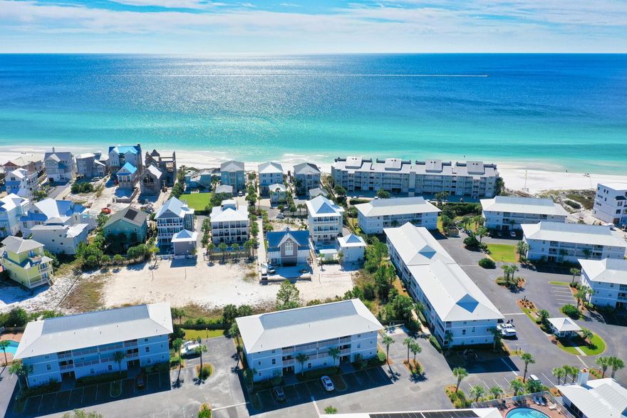 Here is your opportunity to own a top floor 3BR/2BA condo south of 30-A at an excellent price point. Beachside Villas 1033 is a top floor corner unit that faces directly south with a few glimpses of the gulf. The beach, community pools, tennis courts and shuffleboard areas are all within walking distance. The condo has an updated kitchen and is sold fully furnished and move in ready. The condo would work well whether you are looking for an income producing property or your own place at the beach to keep to yourself. It is hard to find a better deal this close to the beach along 30-A. You are minutes away from multiple restaurants plus shopping, entertainment venues and biking trails. Buy now and spend spring break and summer at the beach!