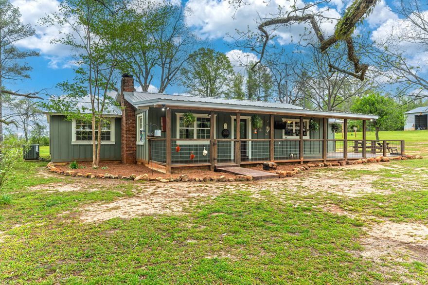 Discover country living at its finest with this charming 3-bd, 2-br home. Embrace the tranquility where mail carriers are your only passingtraffic! The spacious property features a welcoming front porch perfect for sipping morning coffee while enjoying the rural serenity.Animal enthusiasts will appreciate the well-equipped chicken houses complete with water, power, and concrete slabs. For the handymanor hobbyist, the large metal workshop boasts two roll-up doors, an office space, and a bathroom--ideal for projects or potential businessventures. Inside, discover a flexible floor plan including a generous bonus room accessible through the front bedroom, offeringpossibilities for a home office, nursery, or hobby space. Just 5 miles from beautiful Gantt Lake, this property delivers authentic countrylifestyle without sacrificing convenience. A rare opportunity where practicality meets rural charm at an attractive price point!
