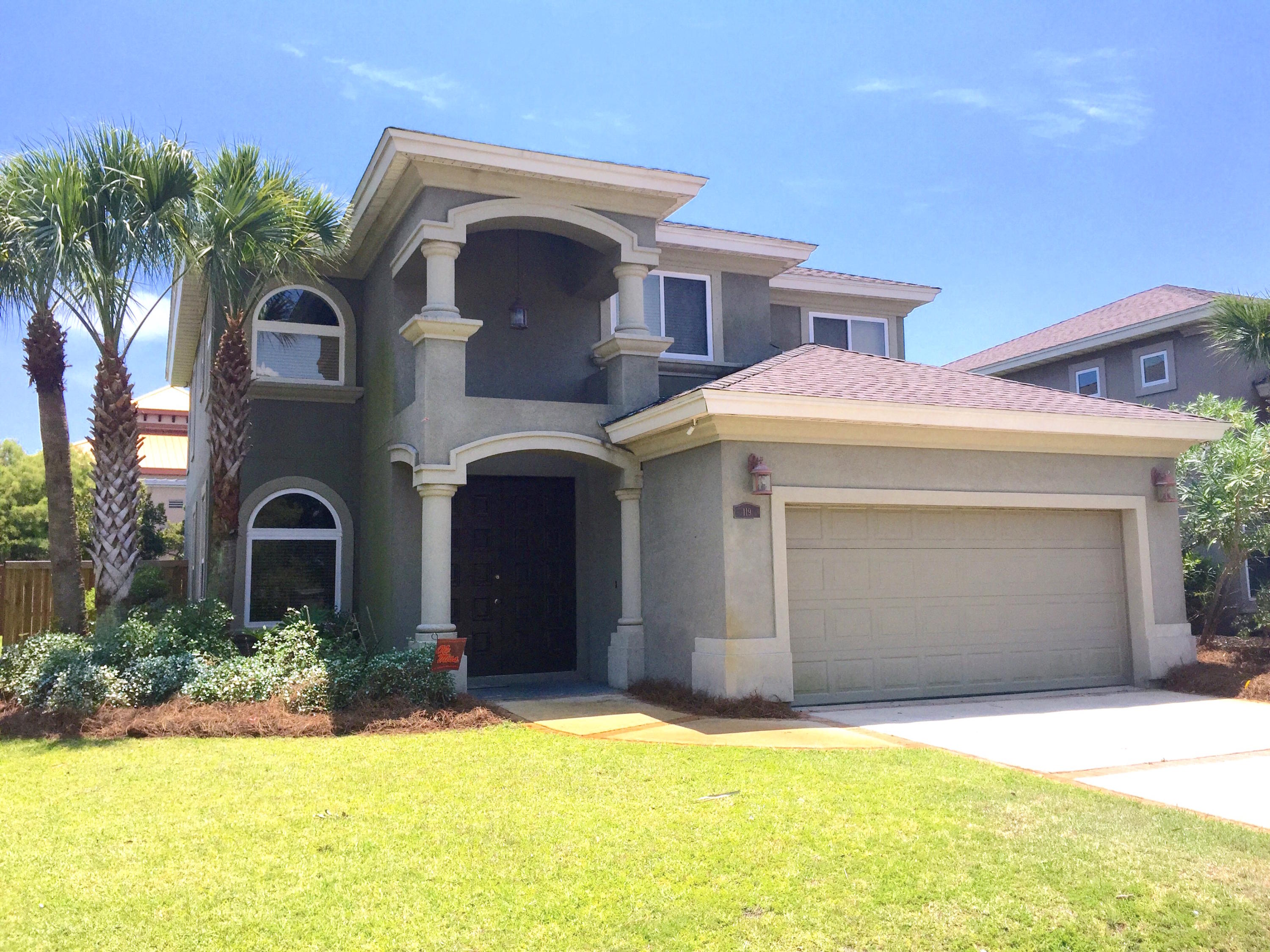 Immaculate Mediterranean home in the Baywalk Subdivision. Home features tile flooring throughout the downstairs, crown molding, recessed lighting and arched doorways. There is plenty of dining with a formal dining room and a large, open eat-in kitchen. The master features trey ceilings and the master bath features a garden tub, separate shower and his/her vanities. Off the back of the home you will find an open patio in the spacious backyard. Act fast because this beautiful home won't last long! EASY TO SHOW
