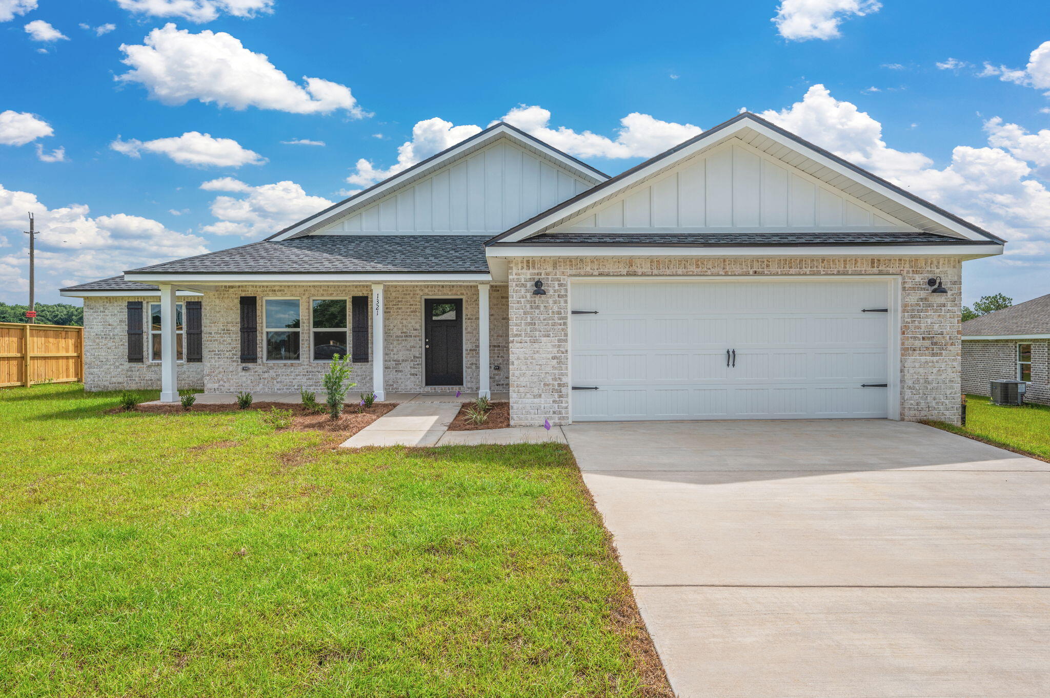 $15,000 TOWARDS CLOSING COSTS/PREPAIDS/RATE BUYDOWN OR EXTRA APPLIANCES! DO YOU NEED 4BR OR 3BR + OFFICE OR HOME GYM? The SIERRA floor plan is flexible and affordable in new BAKER S/D! From the front porch (where you can relax) to the back porch (for entertaining) - the all brick home has tons to offer. Inviting foyer opens to family/kitchen/dining area. Raised ceilings, recessed lighting and ceiling fans thru-out. Kitchen has work island w/bar seating, cozy dining area + pantry. Luxury vinyl plank flooring in common areas. BONUS - mud room & laundry room. NO HOA