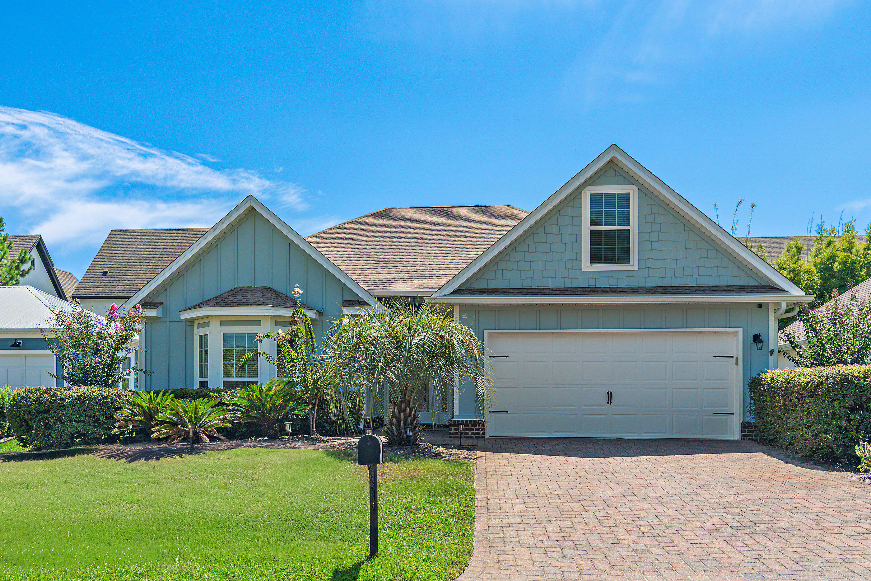 Welcome to your dream retreat at 166 Ocean Spray Circle, nestled within the beautiful gated community of Cypress Breeze Plantation in Santa Rosa Beach, FL. This charming 2,185 square foot home offers a blend of comfort and sophistication, perfect for both relaxation and entertaining.Step inside to discover a spacious layout featuring three inviting bedrooms and two well-appointed bathrooms. The heart of the home is the open-plan living area, where the cozy fireplace and elegant formal dining room set the stage for memorable gatherings. The fully furnished interior, with tasteful decor, allows you to settle in effortlessly. Culinary enthusiasts will appreciate the modern kitchen, equipped with essential appliances like a range, microwave, dishwasher, and disposal. Practical amenities include central AC, air conditioning, and ceiling fans, ensuring comfort throughout the year.
Outside, unwind on your private porch or enjoy the community's impressive 13,000+ square foot lagoon-style pool, complete with cascading waterfalls. The property's garage provides convenient storage, while the gated community offers peace of mind.
Located just half a mile from pristine Gulf beaches and vibrant shopping and dining at Gulf Place, this home is a true sanctuary. Experience the perfect blend of convenience and tranquility in this traditional-style haven.
Golf Cart not included in sale.