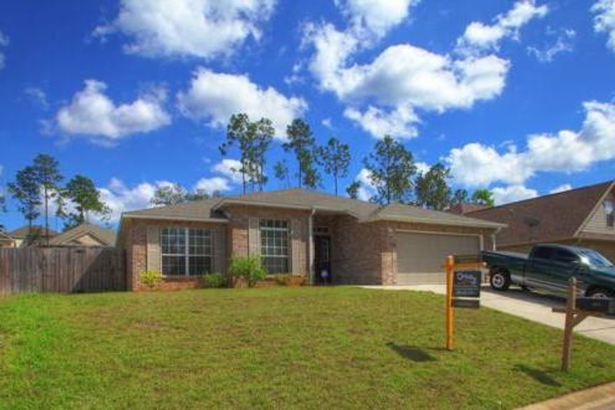 SELLER WILL PAY $5000 TOWARDS TOTAL CLOSING COSTS! ALL brick, 4 bedroom, SPLIT FLOOR PLAN, HUGE kitchen with GRANITE counter tops and STAINLESS STEEL APPLIANCES! 2 LIVING AREAS, fenced in backyard, Tons of storage throughout and super close to 7th Special Forces and Duke Field! This home stands apart from the others in this neighborhood because every room is LARGE. Check out the room dimensions!! This home has been lovingly cared for and is ready for it's new owner! Come take a look and be ready to be amazed by its size!!